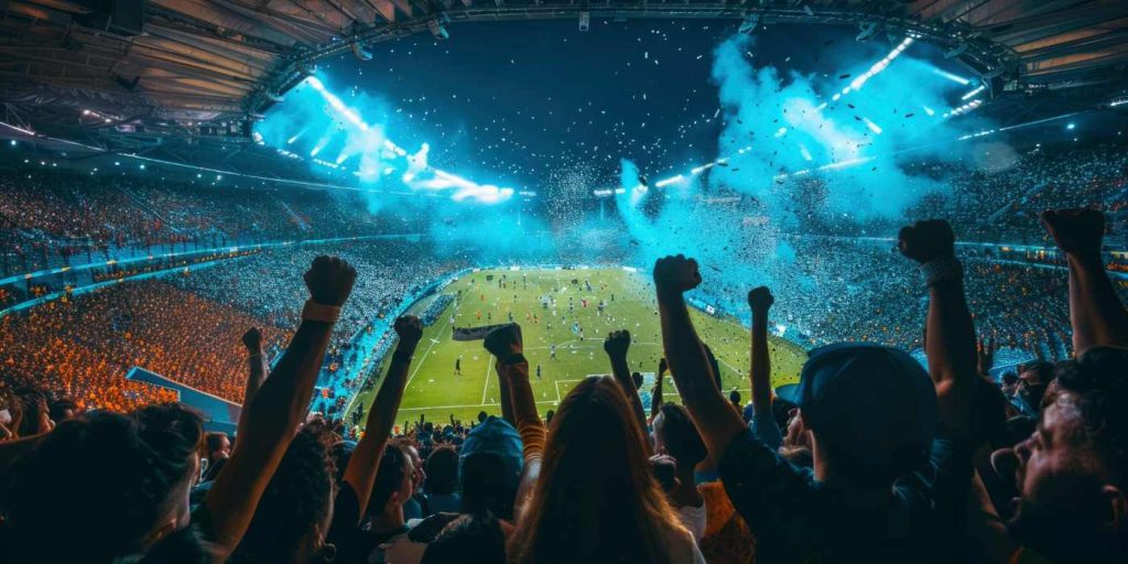 imagem de um estádio para representar a torcida na Copa do Brasil 2025