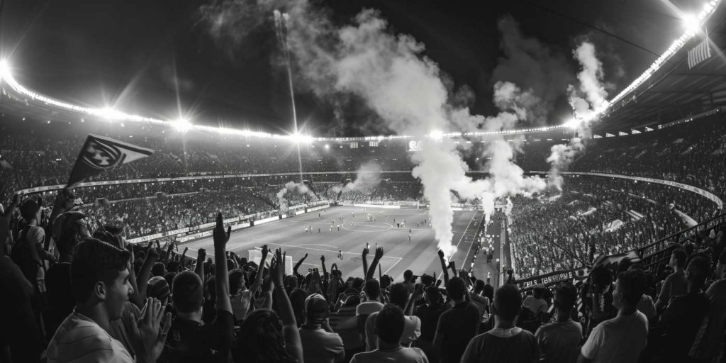 imagem representando um estadio com amantes de futebol a fim de entender mais sobre os Palpites de Corinthians x Palmeiras