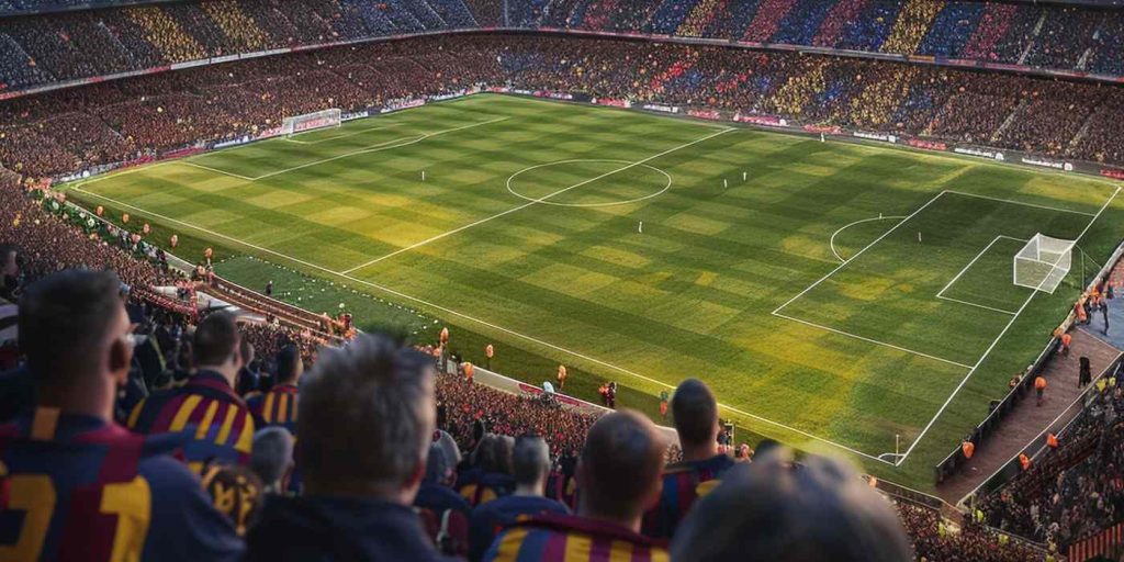 estadio mostrando qual é o time com a maior torcida do mundo