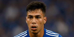 imagem de kaio jorge, que lider a artilharia do brasileirão 2025