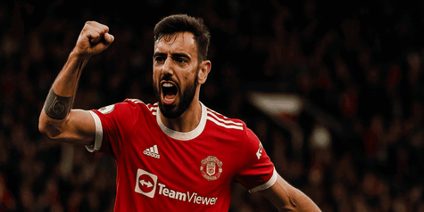 Bruno fernandes, um dos principais jogadores do Manchester United