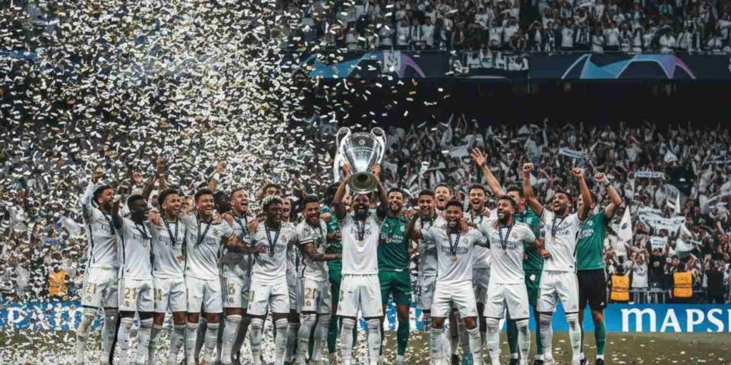 imagem do Real Madrid, um dos times mais ricos do mundo