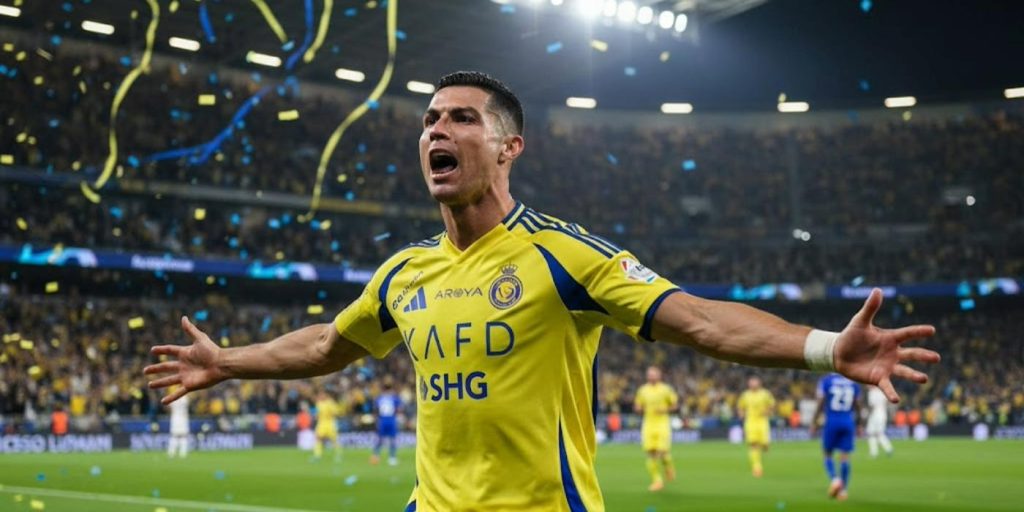 imagem de cristiano ronaldo, o atual jogador mais bem pago do mundo