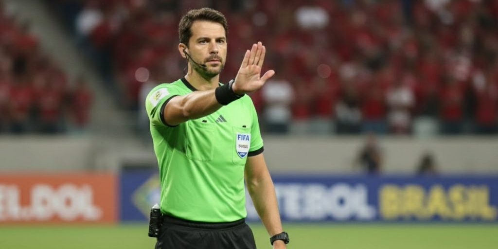 imagem de um arbitro simbolizando a pergunta quanto ganha um juiz de futebol